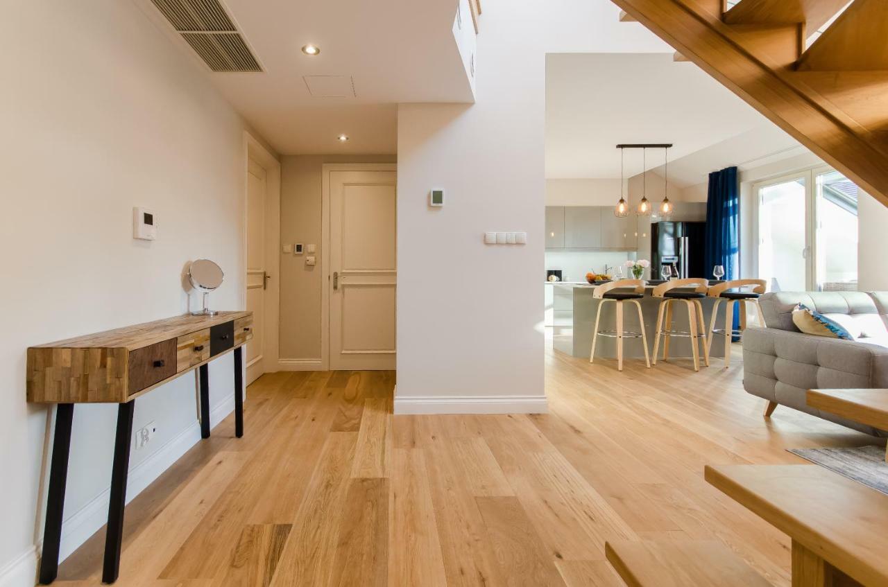 Kazimierz Penthouse With Private Terrace Apartment คราคูฟ ภายนอก รูปภาพ