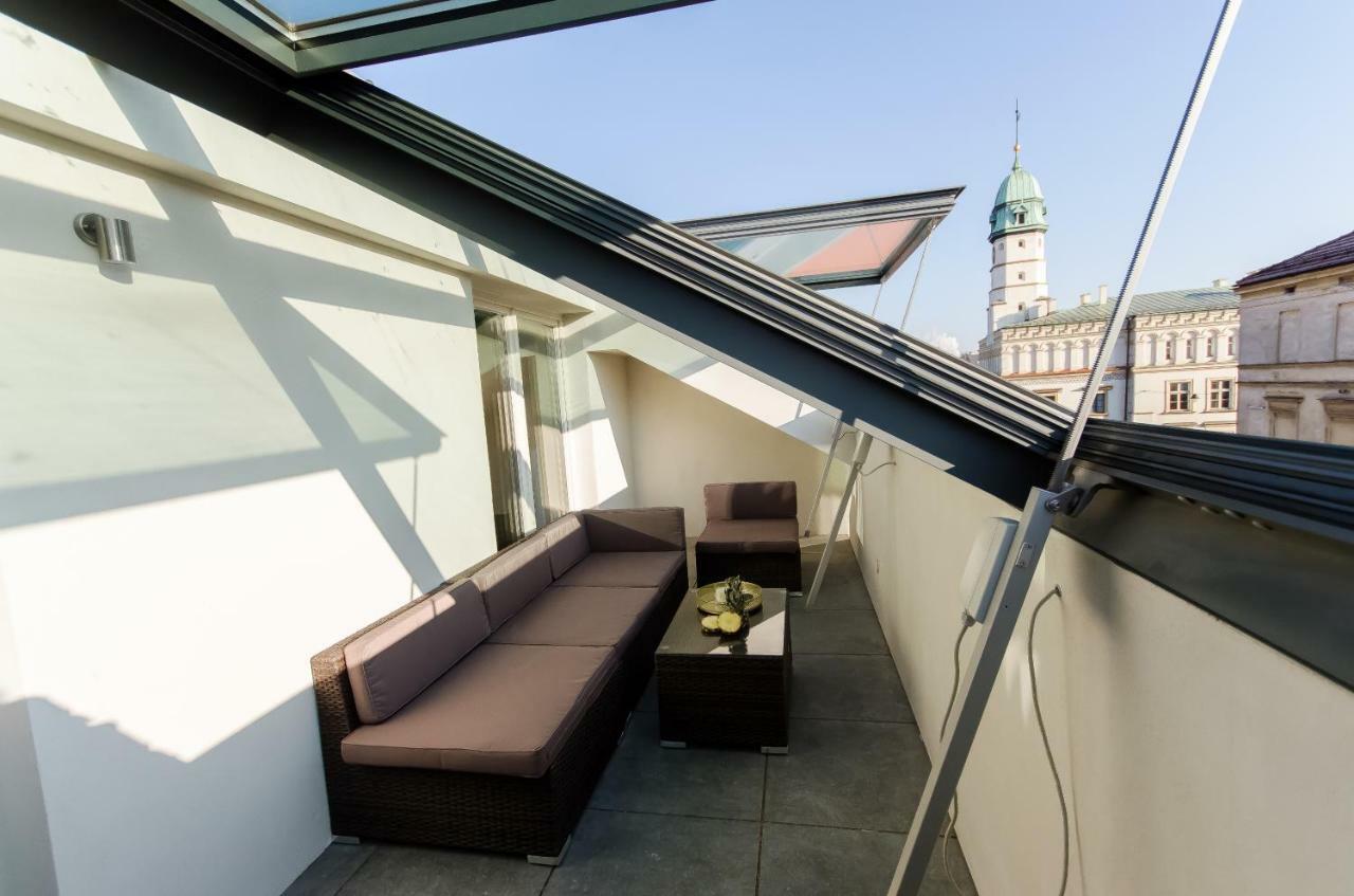 Kazimierz Penthouse With Private Terrace Apartment คราคูฟ ภายนอก รูปภาพ