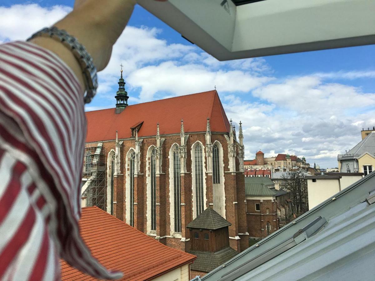 Kazimierz Penthouse With Private Terrace Apartment คราคูฟ ภายนอก รูปภาพ