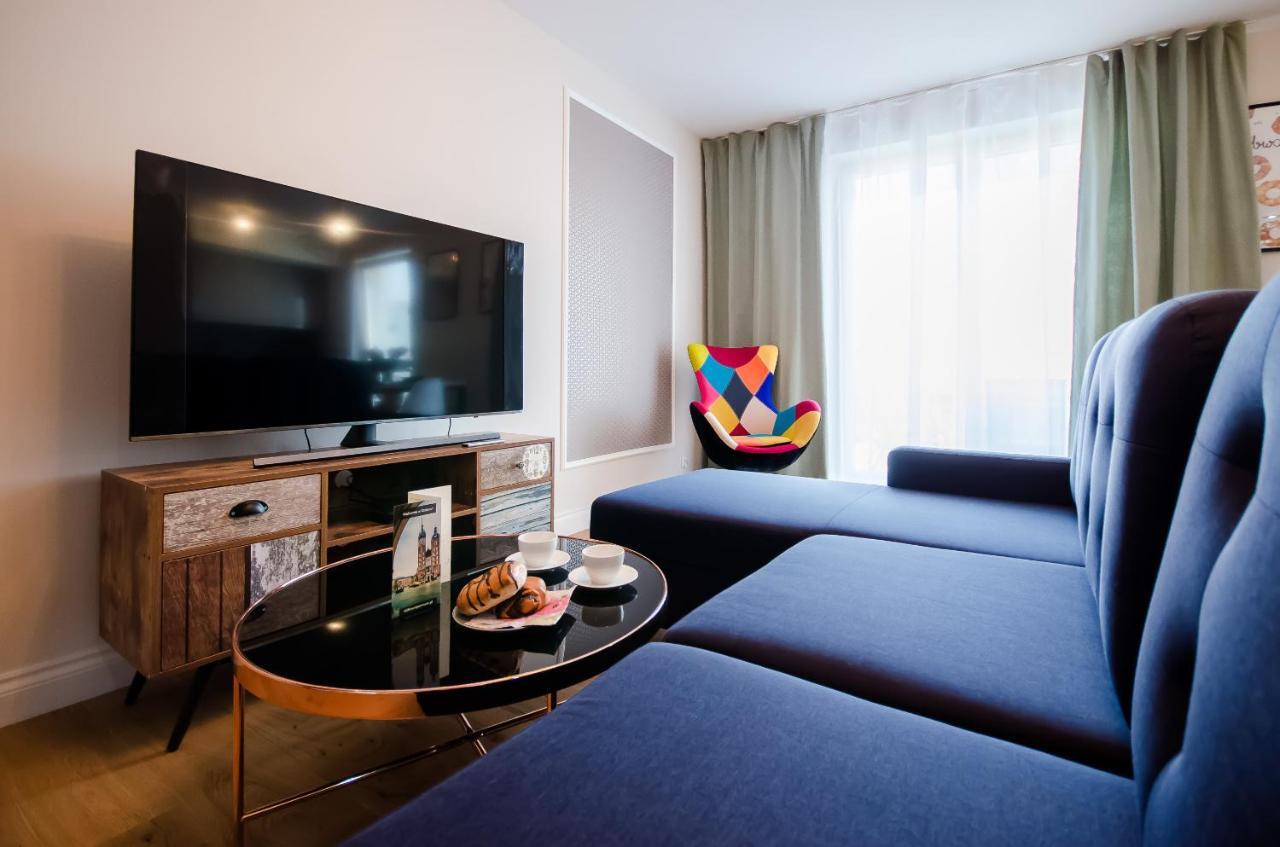 Kazimierz Penthouse With Private Terrace Apartment คราคูฟ ภายนอก รูปภาพ