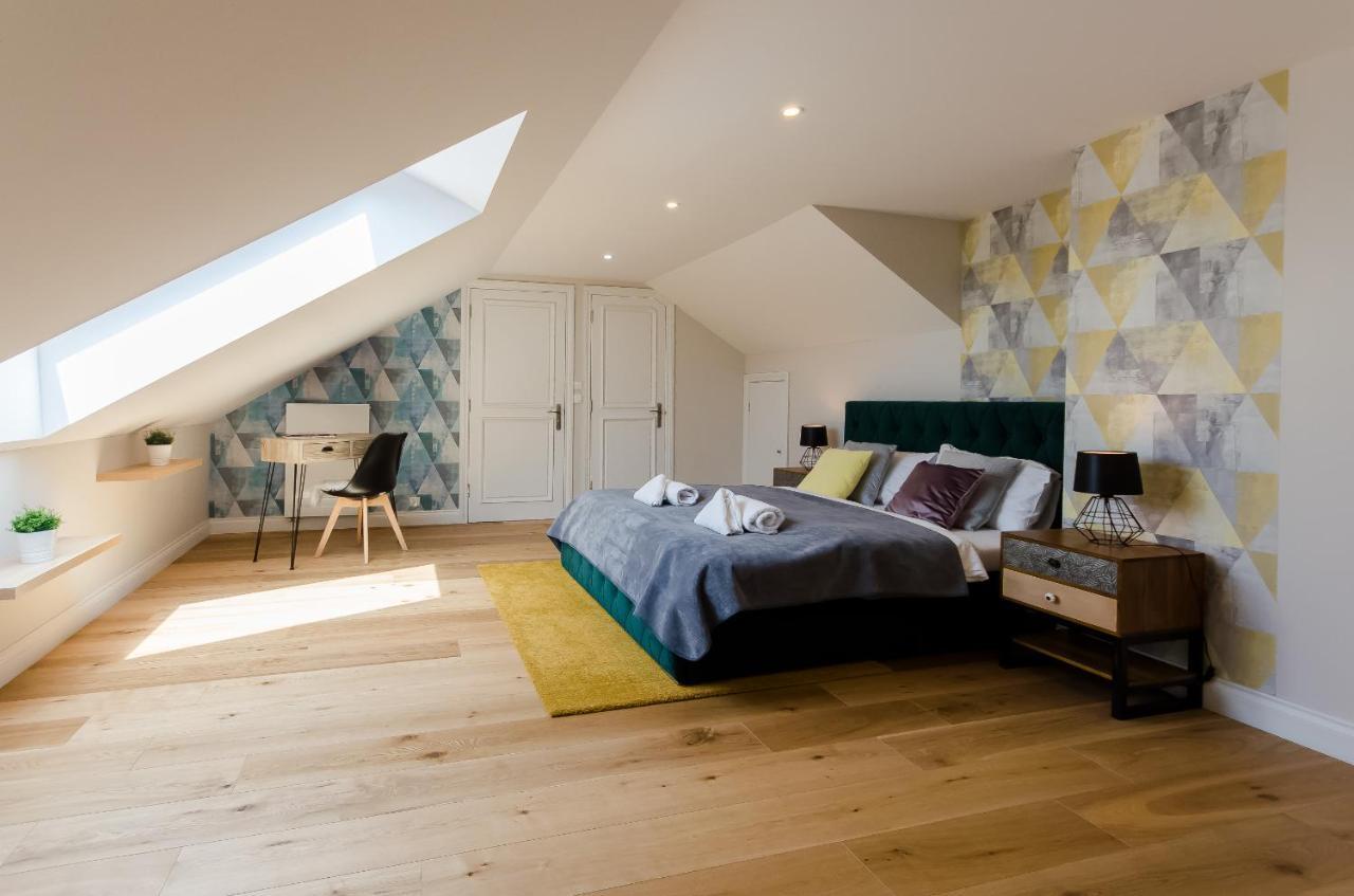 Kazimierz Penthouse With Private Terrace Apartment คราคูฟ ภายนอก รูปภาพ