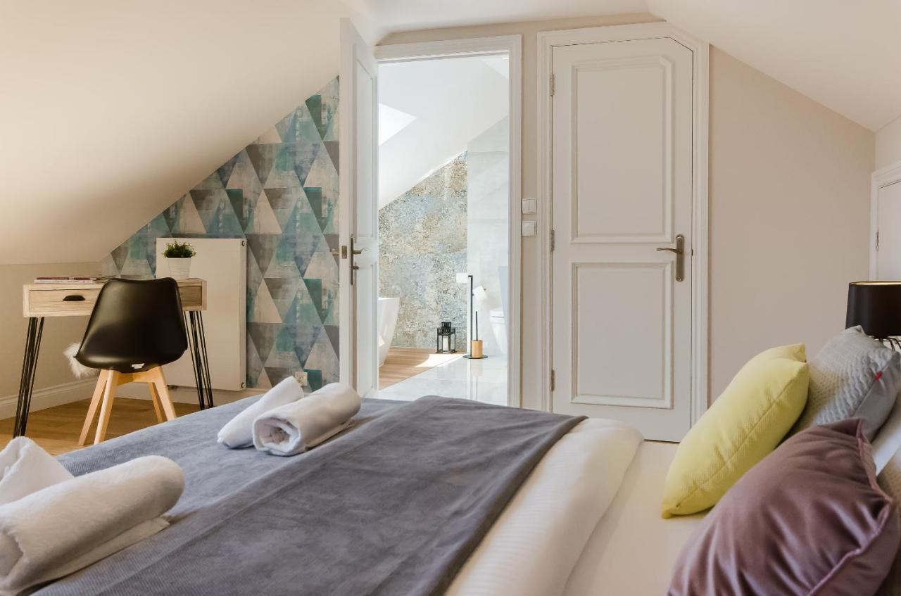 Kazimierz Penthouse With Private Terrace Apartment คราคูฟ ภายนอก รูปภาพ
