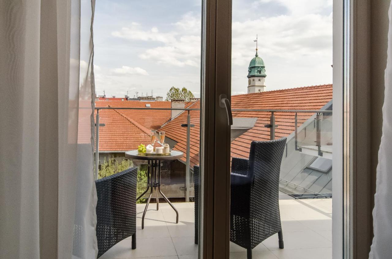 Kazimierz Penthouse With Private Terrace Apartment คราคูฟ ภายนอก รูปภาพ